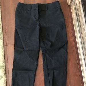 Loft Julie black cropped pants